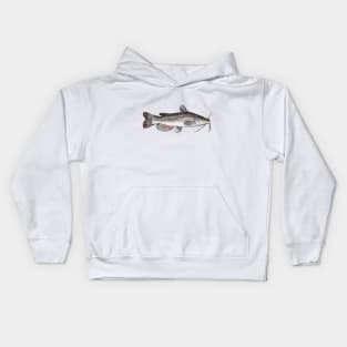 Brown Bullhead Kids Hoodie